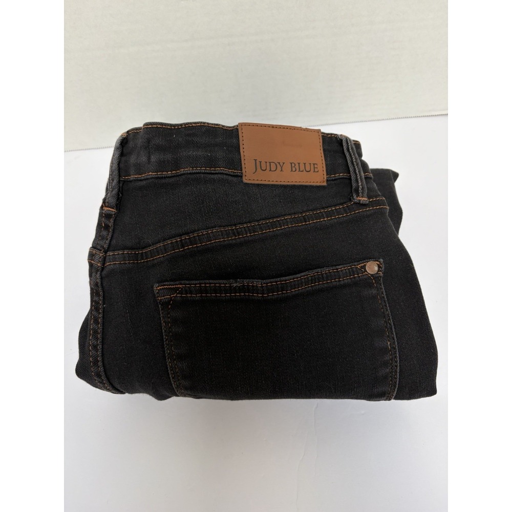 Judy Blue Skinny Fit Black Jeans High Rise Stretch Denim Style #88768 Size 13/31